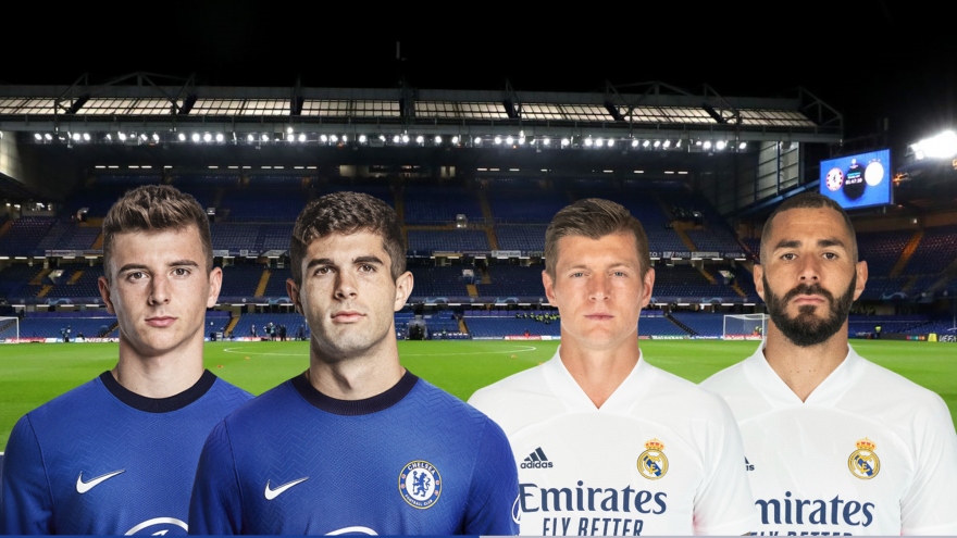 Dự đoán tỷ số, đội hình xuất phát trận Chelsea – Real Madrid